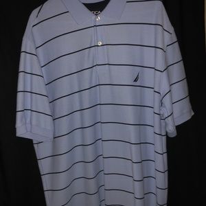 Nautica polo size xlt light blue